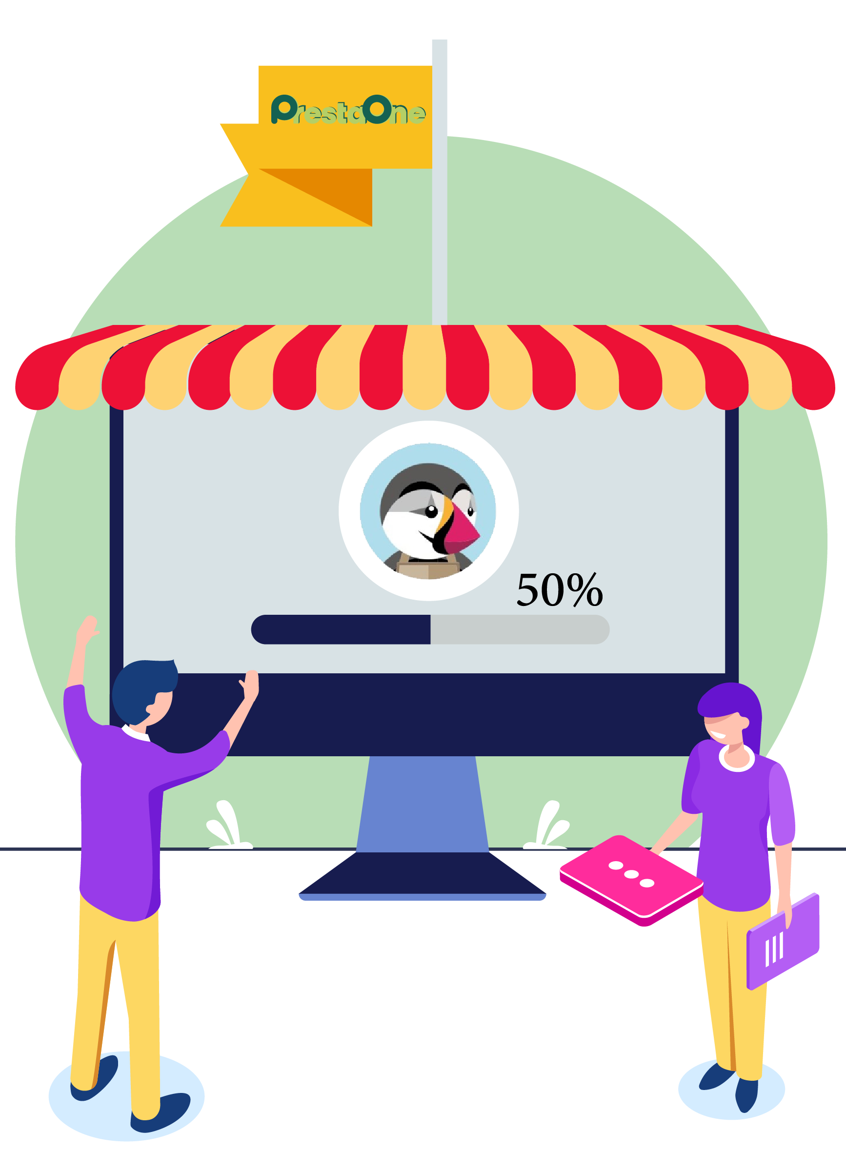 راه اندازی فروشگاه با پرستاشاپ